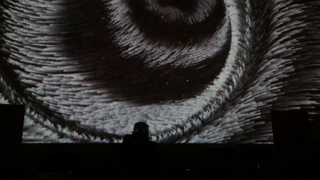 Umo + [0bs3rv3r & AV K] live [at] Visual Brasil Festival. Septiembre2018. BCN