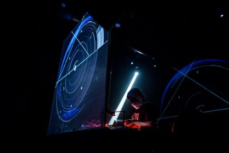 [Umo & 0b_server & AV-K] live AV at Mutek Festival